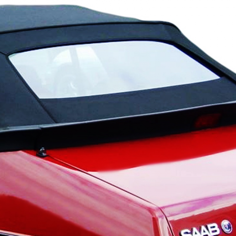 Luneta trasera de cristal térmica para Saab 900 Classic cabriolet en lona alpaca Twillfast II