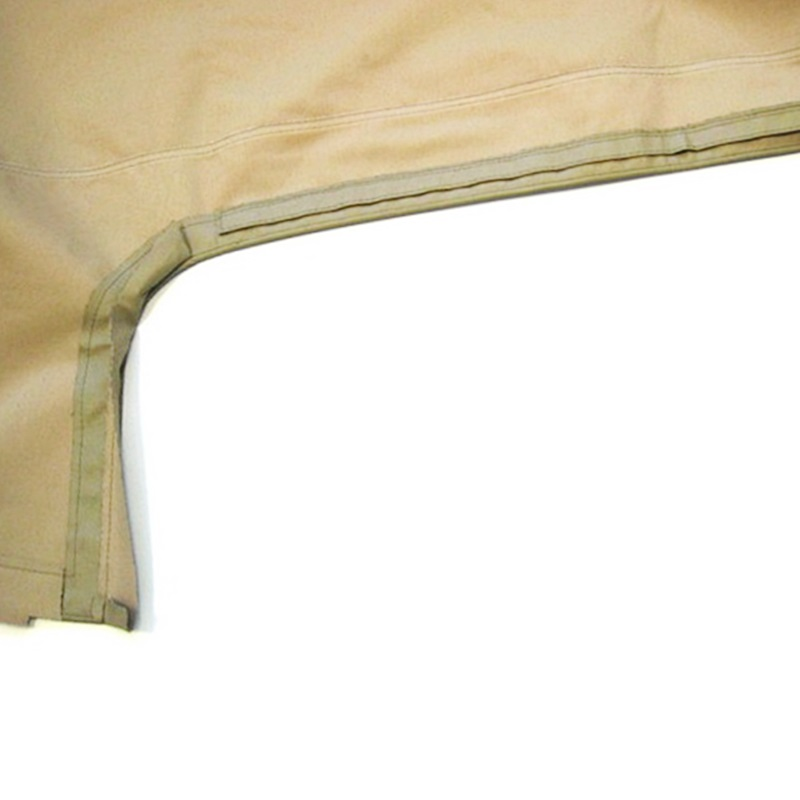 Capota para Triumph Vitesse cabrio de lona alpaca Stayfast Detalle capota para Triumph Vitesse cabrio en lona alpaca Stayfast