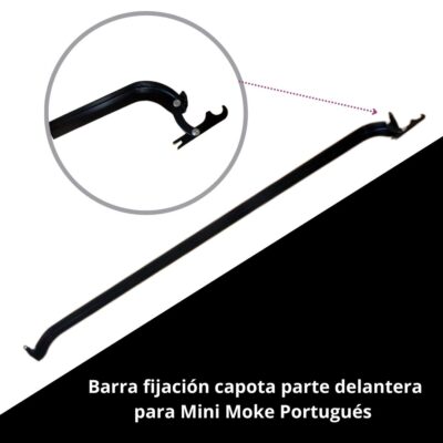 Barra de fijación para capota Mini Moke
