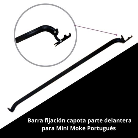 Barra de fijación para capota Mini Moke
